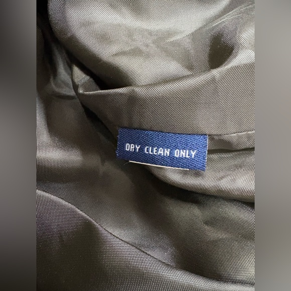 Chaps Womens Tweed Blazer Size 10 Houndstooth Wool Blend Earthy Brown Tan Riding - Picture 11 of 11